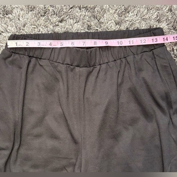 Area Stars Ultra Wide Leg Pant in Black Elastic Waist M NWT - Picture 6 of 10